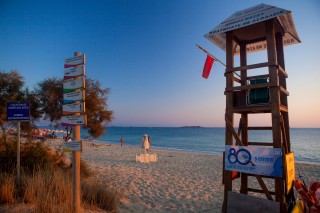 lifeguards in plaka beach