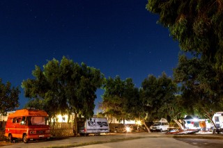 stars night maragas beach naxos