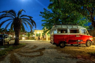 maragas beach parking area